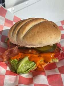 grilled chicken sandwich