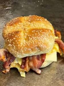 Breakfast sandwich