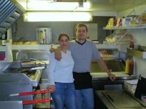 Elena and Razvan Vasi 2000 - Food of Boston Truck