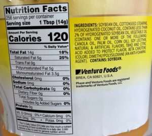 Eggcelent Cafe - nutrition facts